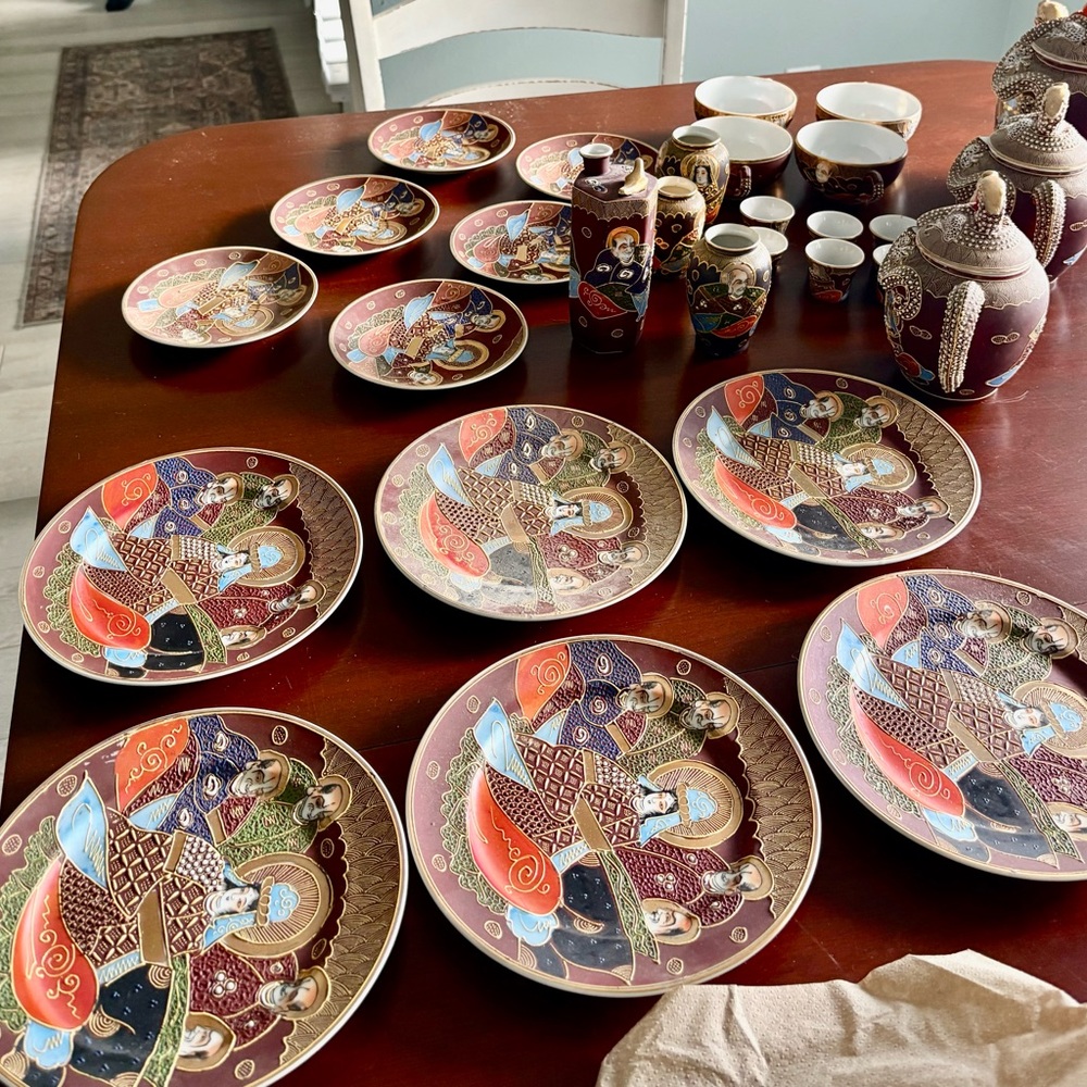 Moriage Dragonware Japanese China